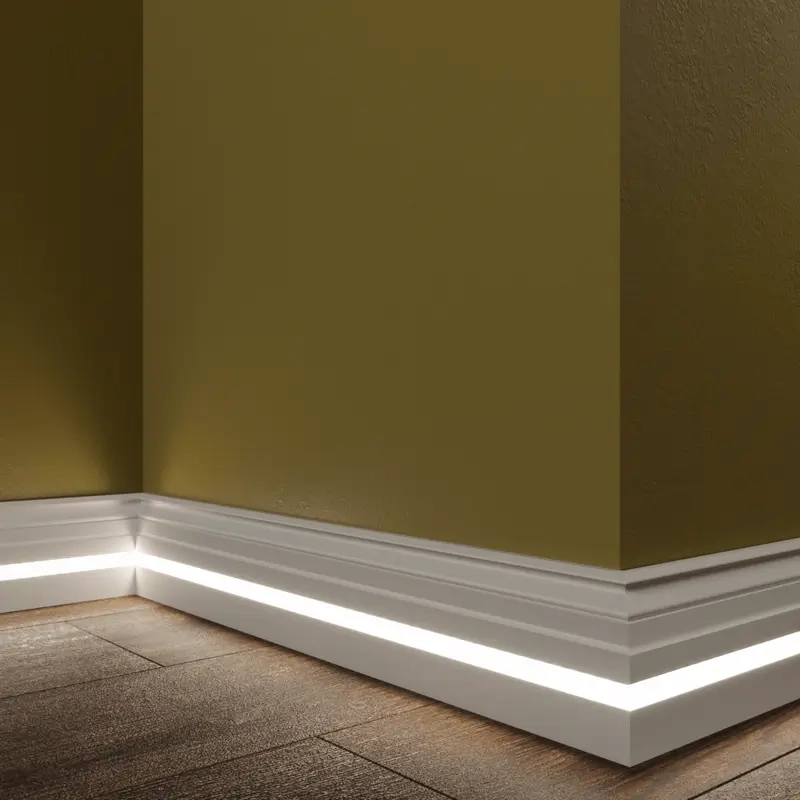 Плинтус напольный PN 090 с подсветкой LED, 2 м