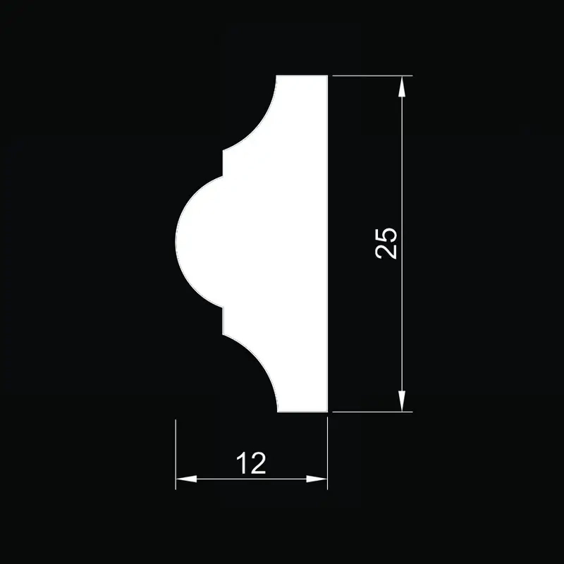 Молдинг M 01, 2 м — фото 3