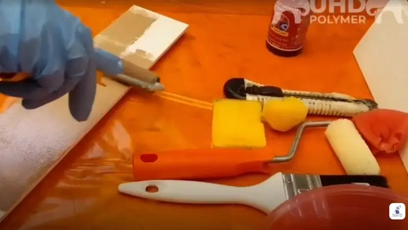 Покраска профилей UHD Polymer